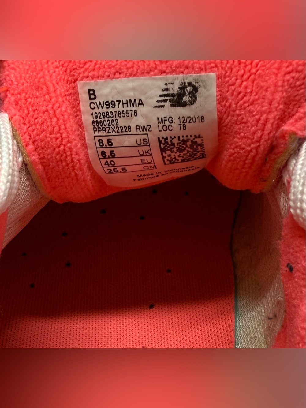🔥 New Balance 997H Women's Sneakers size 8.5 - Picture 4 of 4